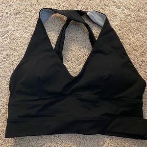 Born Primitive - The Double Cross Sports Bra - Black - Large
